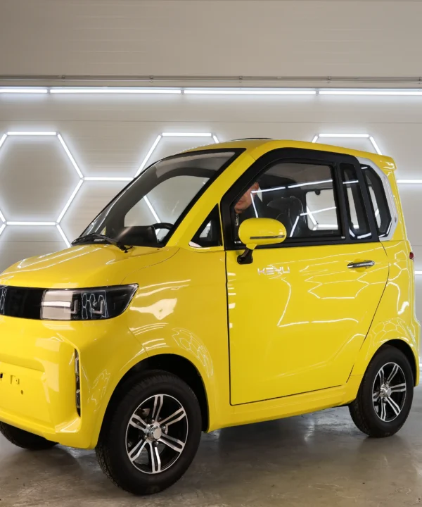 ELEKTRINIS MINI AUTOMOBILIS T11 LEMON YELLOW