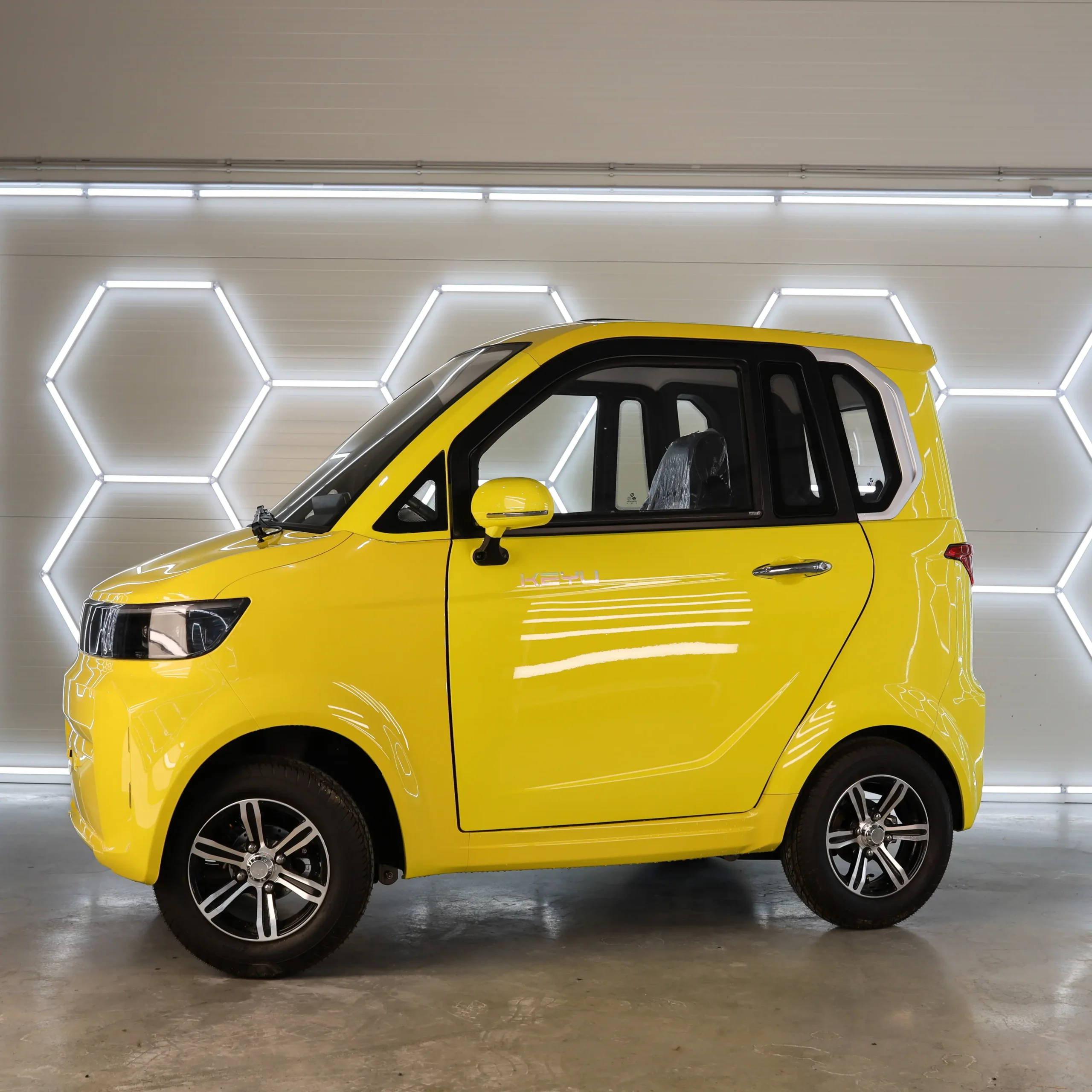 ELEKTRINIS MINI AUTOMOBILIS T11 LEMON YELLOW - Image 3