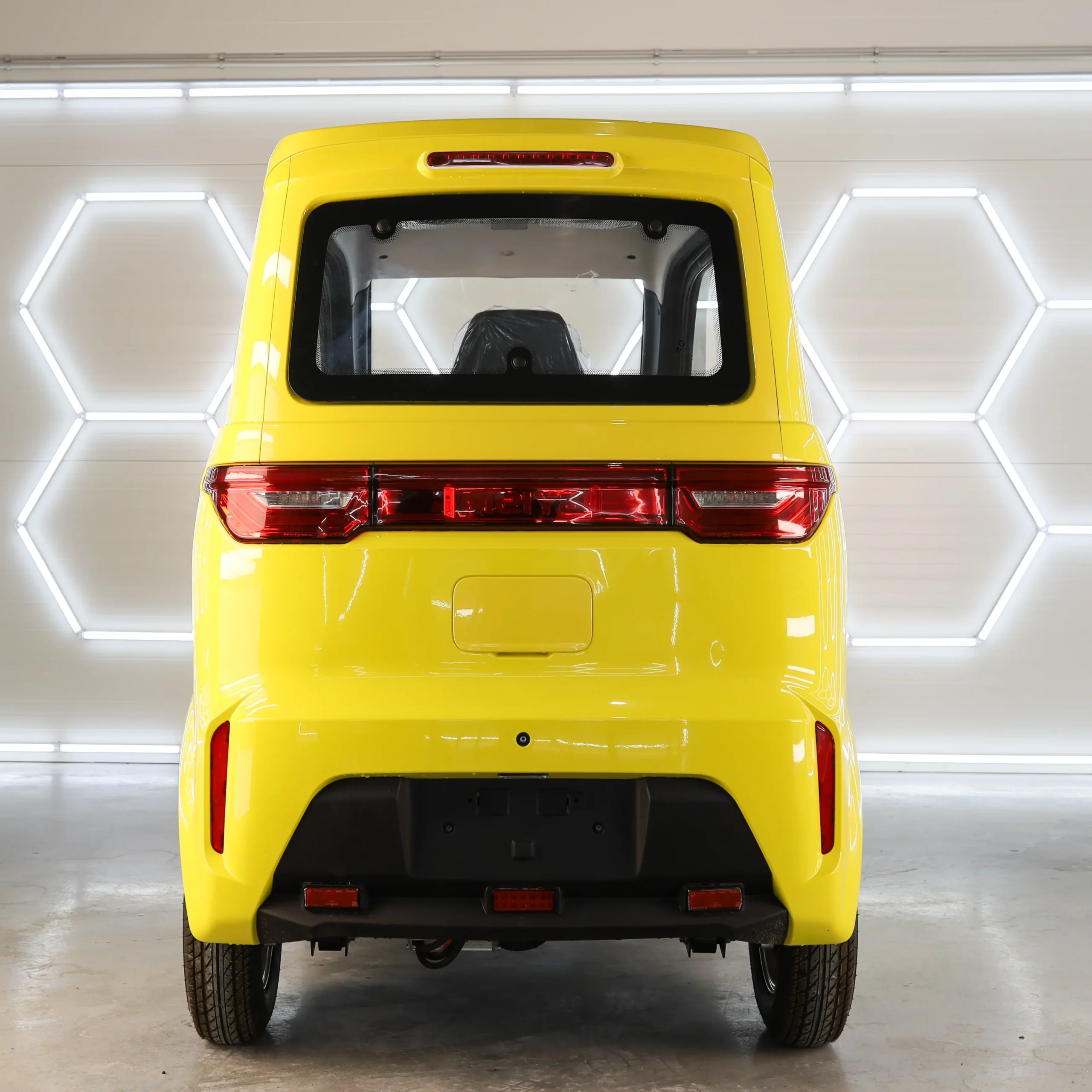 ELEKTRINIS MINI AUTOMOBILIS T11 LEMON YELLOW - Image 6