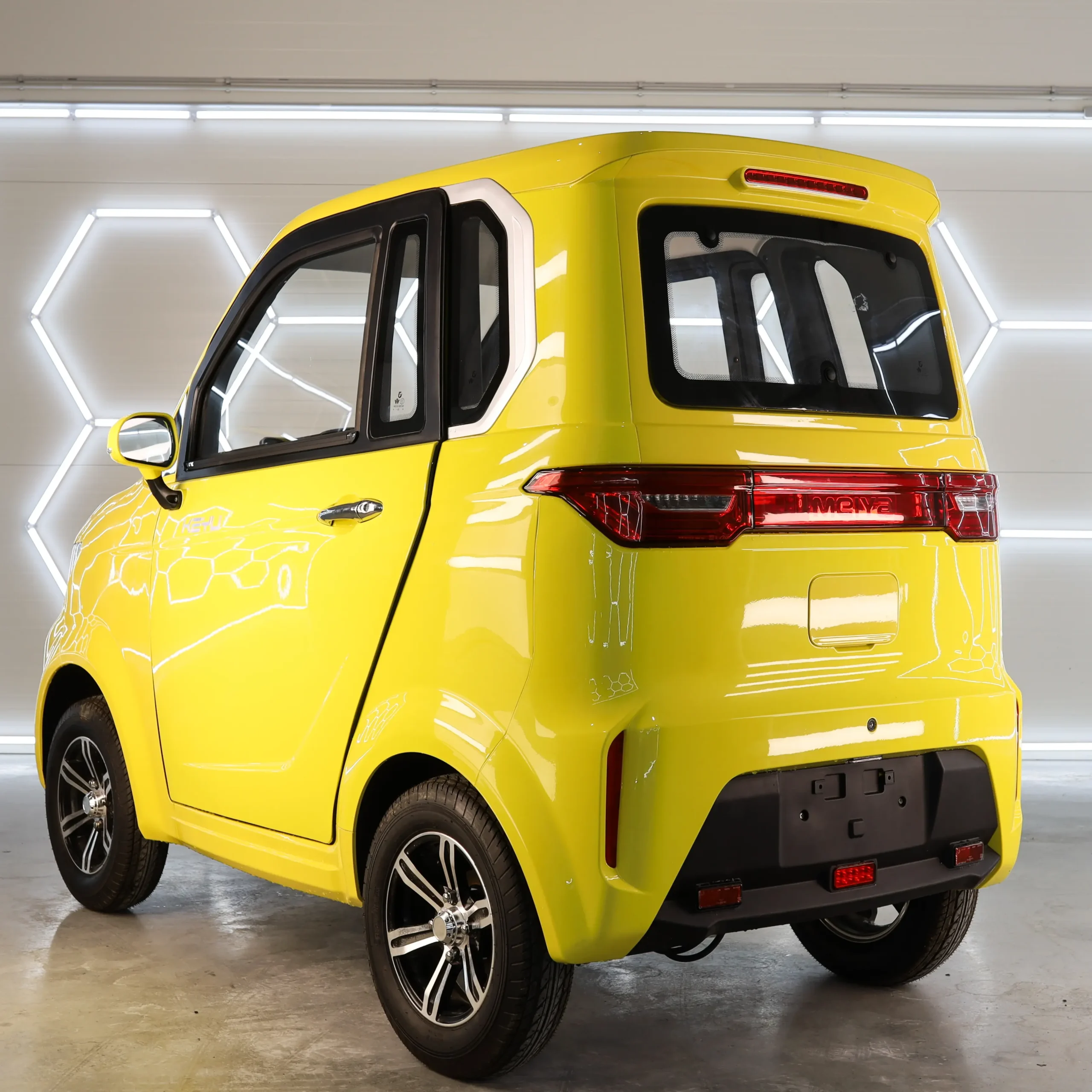 ELEKTRINIS MINI AUTOMOBILIS T11 LEMON YELLOW - Image 7
